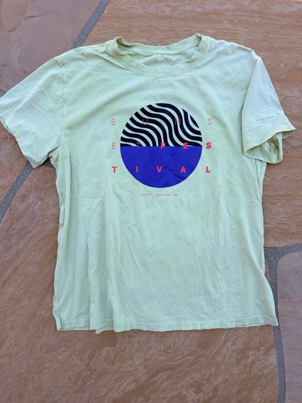 Seawheeze Lululemon All Yours Tee size XL